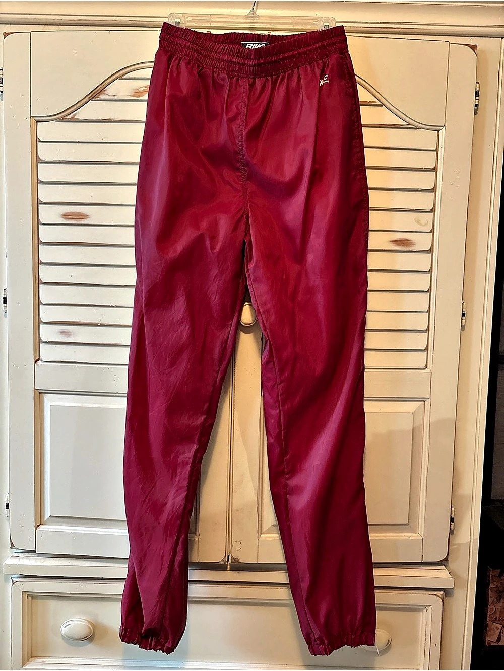 Retro BIKE 1090 Nylon Track Pants Size Medium Like New